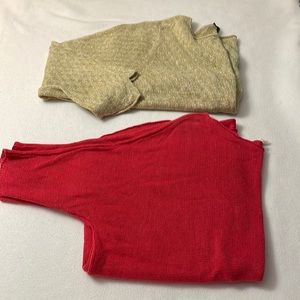 Two women’s summer sweaters